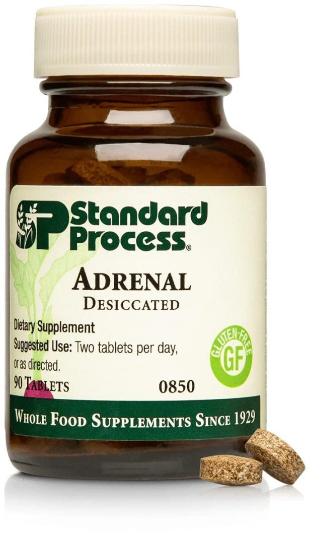 Adrenal Desiccated supplement capsules