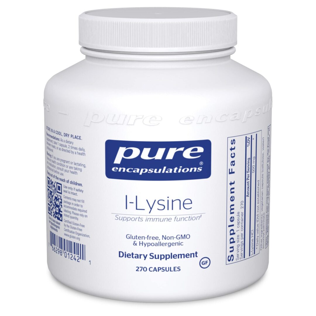 Lysine immune function capsules