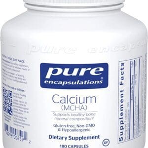 Dietary Supplements capsules for calcium