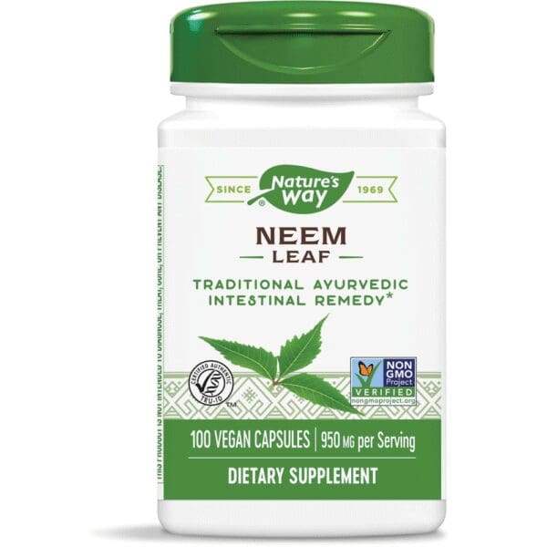 Neem Leaves, 475mg, 100 caps