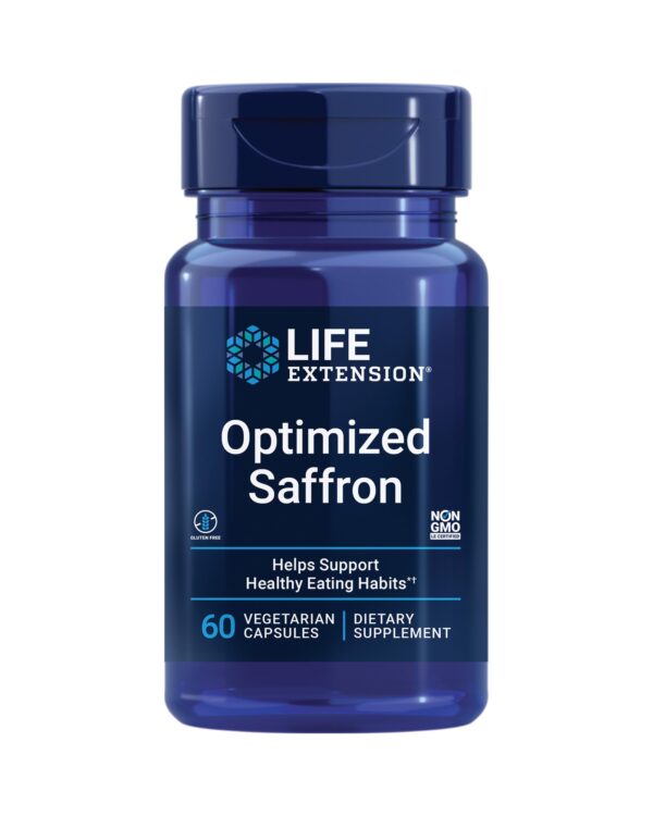 Optimized Saffron with Satiereal 60 Vegetarian Capsules