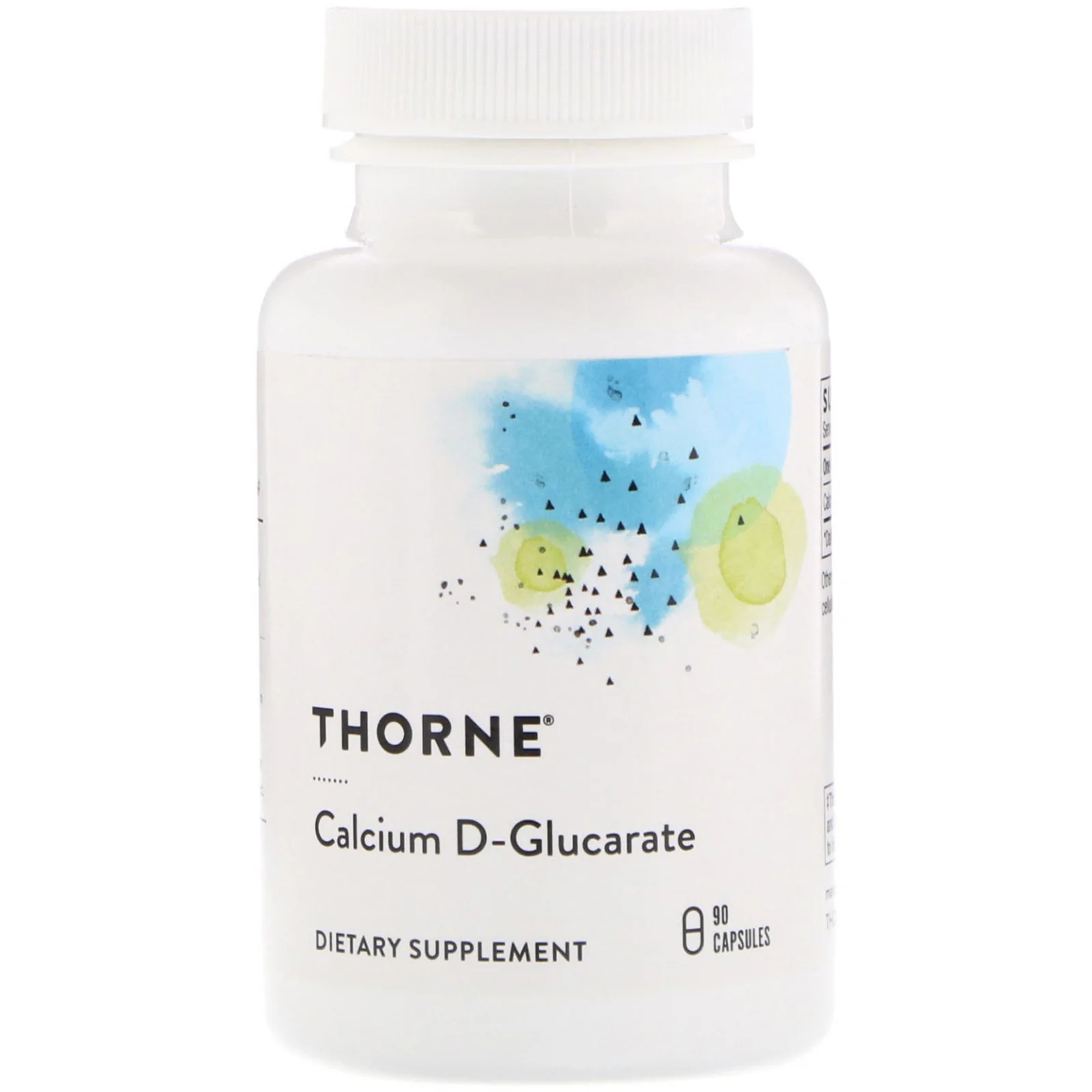 Thorne Calcium D-Glucarate Dietary supplement bottle
