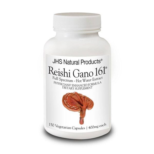 Reishi Gano 161 dietary supplement bottle