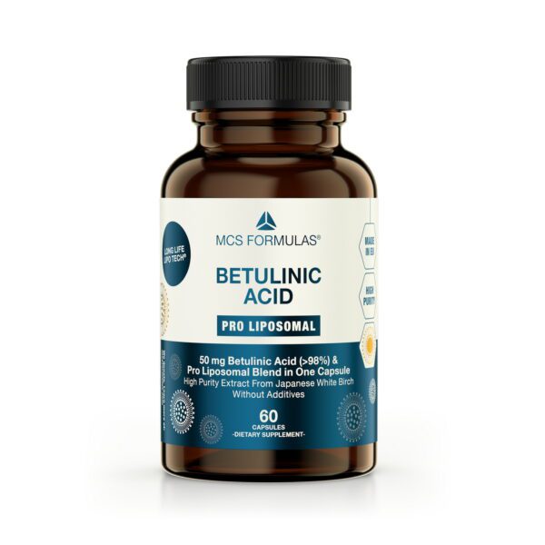 Betulinic Acid Pro Liposomal 50 mg, 60 Vegan Capsules