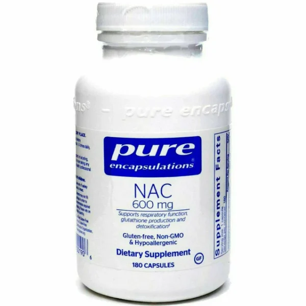 NAC 600 mg 180 vcaps