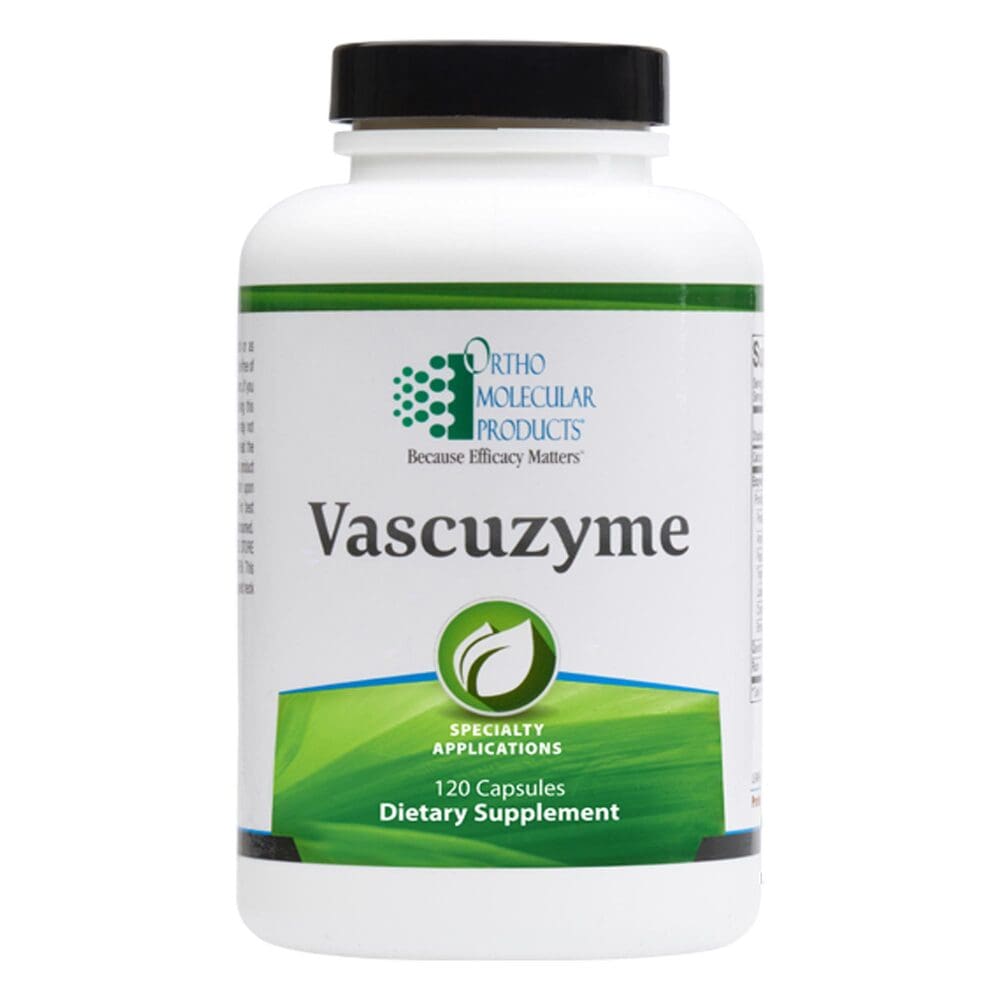 Vascuzyme 120 caps (TEMPORARY REPLACEMENT FOR WOBENZYM)