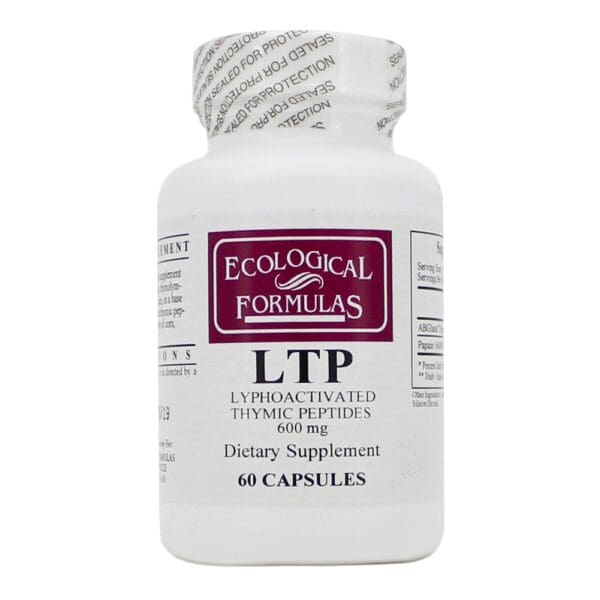 LTP (Lyphoactivated Thymic Peptides), 600mg, 60 caps